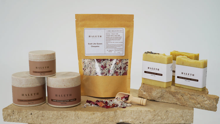 Organic & Natural skincare beauty powered  by Camel Milk | Made In Australia